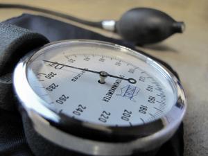 Image of blood pressure meter