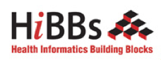 HiBBs; Health Informatics Building Blocks logo