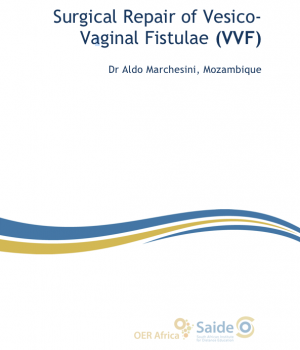 Cover of Surgical Repair of Vesico-Vaginal Fistulae (VVF) Booklet